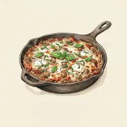 Brown Rice Lasagna Skillet
