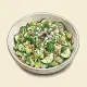 Creamy Cucumber Avocado Broccoli Salad