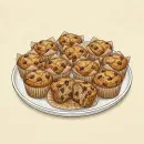 Flourless Peanut Butter Banana Muffins