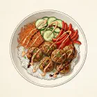 Korean BBQ-Style Meatballs