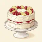 Lemon Raspberry Cake