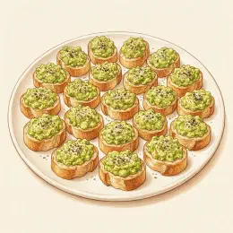 Mini Avocado Toasts