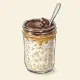Peanut Butter Cup Overnight Oats