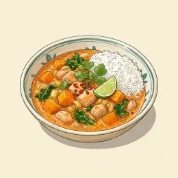 Slow Cooker Thai Coconut Chicken Curry